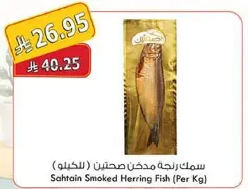 سمك رنجه مدخن صحنين (بالكيلو)