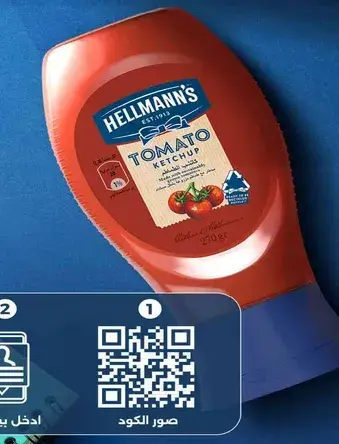Hellmann's Tomato Ketchup 270g
