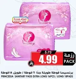 برنسيسا فوط صحيه طويله جدا 16 فوطه