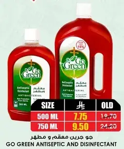 GO GREEN ANTISEPTIC AND DISINFECTANT 500 ML