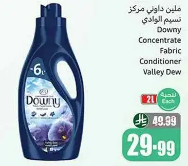 Downy Concentrate Fabric Conditioner Valley Dew 2L
