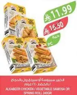 الخبير سمبوسه دجاج او خضار 240 غرام