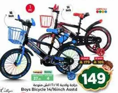 Boys Bicycle 14/16 inch Asstd