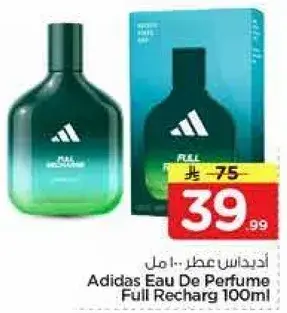 Adidas Eau De Perfume Full Recharge 100Ml