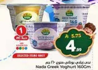 Nada Greek Yoghurt 160Gm