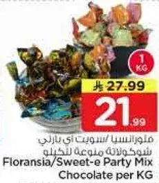 Floransia/Sweet-e Party Mix Chocolate per KG