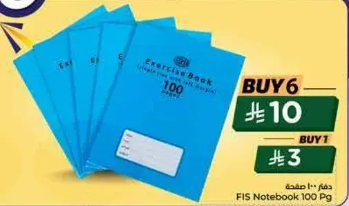 FIS Notebook 100 Pages