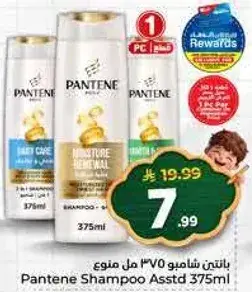 Pantene Shampoo Assorted 375ml