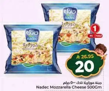Nadec Mozzarella Cheese 500g