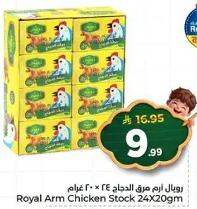 رويال ارم مرق الدجاج 24 × 20 غ