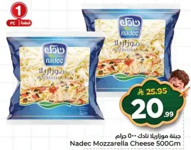 Nadec Mozzarella Cheese 500g