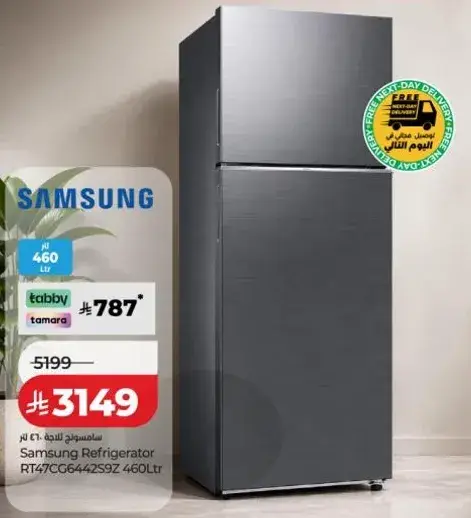 ثلاجه سامسونج RT47CG644ZSG سعه 460 لتر