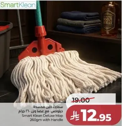 Smart Klean Deluxe Mop 260gm with Handle