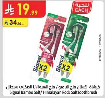 Signal Bambo Salt Toothbrush