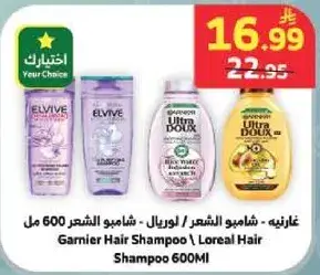 Garnier Hair Shampoo 600MI