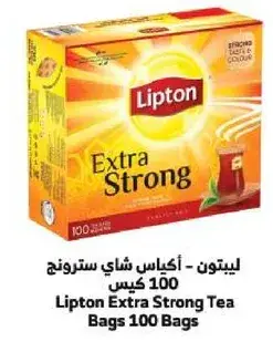ليبتون - اكياس شاي ستروانج 100 كيس