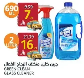 جرين كلين منظف الزجاج 690 مل