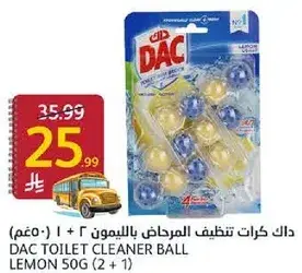DAC Toilet Cleaner Ball Lemon 50g