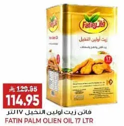 فاتن زيت اولين النخيل 17 لتر