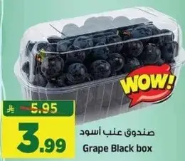 صندوق عنب اسود