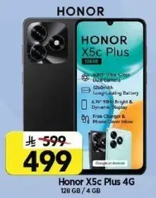 Honor X5c Plus 4G, 128 GB / 4 GB