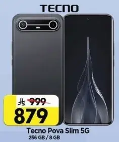 Tecno Pova Slim 5G, 256 GB / 8 GB