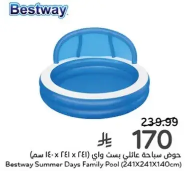 Bestway Summer Days Family Pool (241 x 241 x 140 cm)