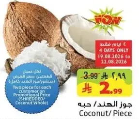 Coconut / Piece