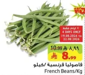فاصوليا فرنسيه/كيلو