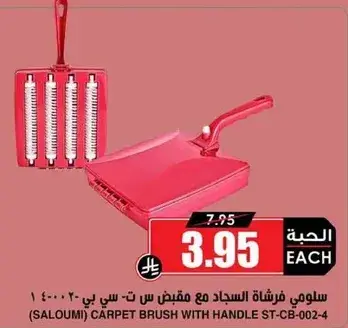 سالو مي فرشاه السجاد مع مقبض مع سي بي - 002-4
