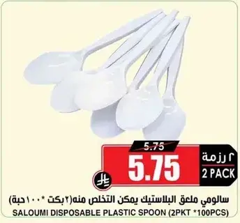 ملعقه بلاستيكيه يمكن التخلص منها 2 حزمه