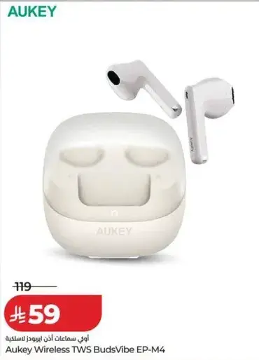 اوكاي سماعات اذن لاسلكيه TWS BudsVibe EP-M4