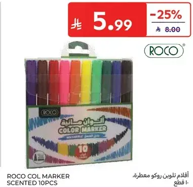 Roco color marker scented 10 pcs