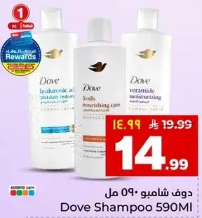 دوف شامبو 590 مل