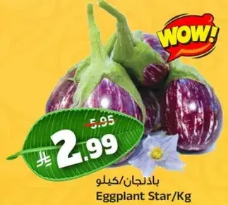 Eggplant Star/Kg
