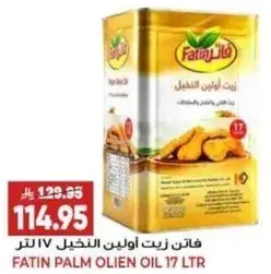 Fatin Palm Olein Oil 17L