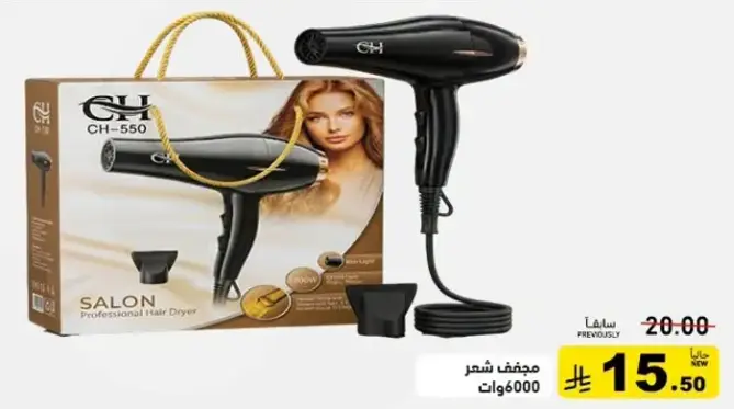 CH-550 Professional Hair Dryer.
