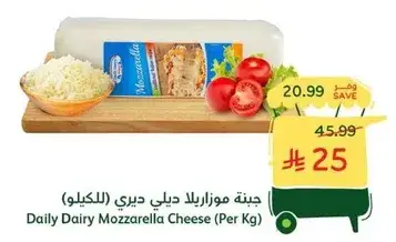 Daily Dairy Mozzarella Cheese (Per Kg)