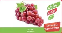 عنب احمر 1 كيلو