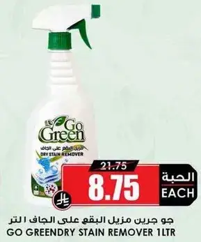 GO GREENDRY STAIN REMOVER 1 LTR