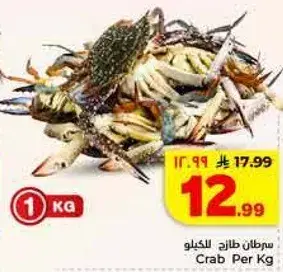 سرطان طازج للكيلو