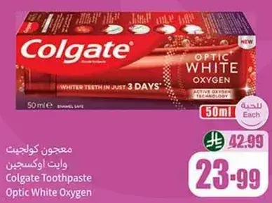 Colgate Optic White Oxygen Toothpaste