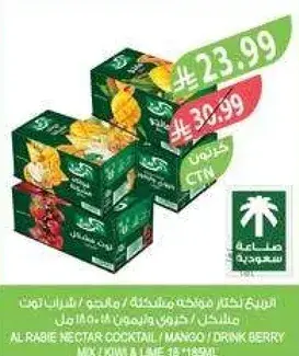 الرابي نكتار كوكتيل 48 * 120 مل