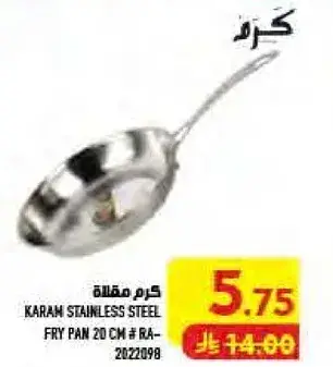 مقلاه ستانلس ستيل 20 سم.
