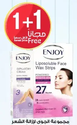 Enjoy Liposoluble Face Wax Strips, 27 pcs.