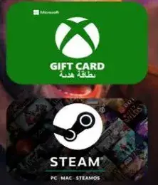 Gift Cards: Xbox and Steam