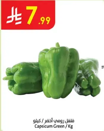 Capsicum Green / Kg
