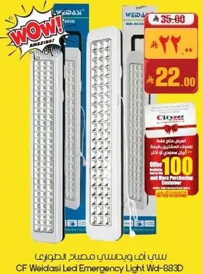 CF Weidasi Led Emergency Light WD-883D