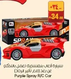Purple Spray R/C Car