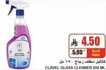 Clavel Glass Cleaner 650 ML